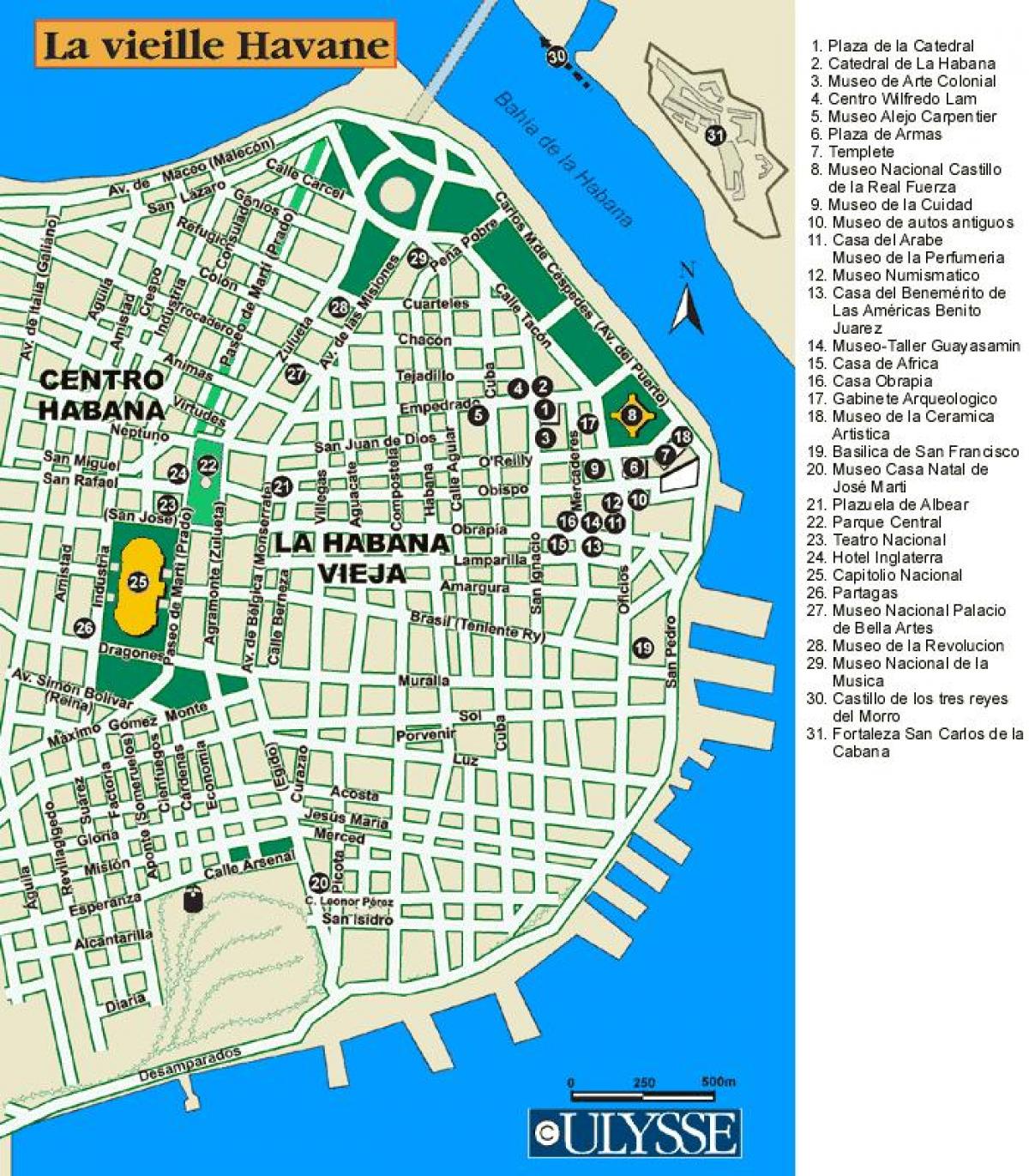 kart port Гаваны xəritə